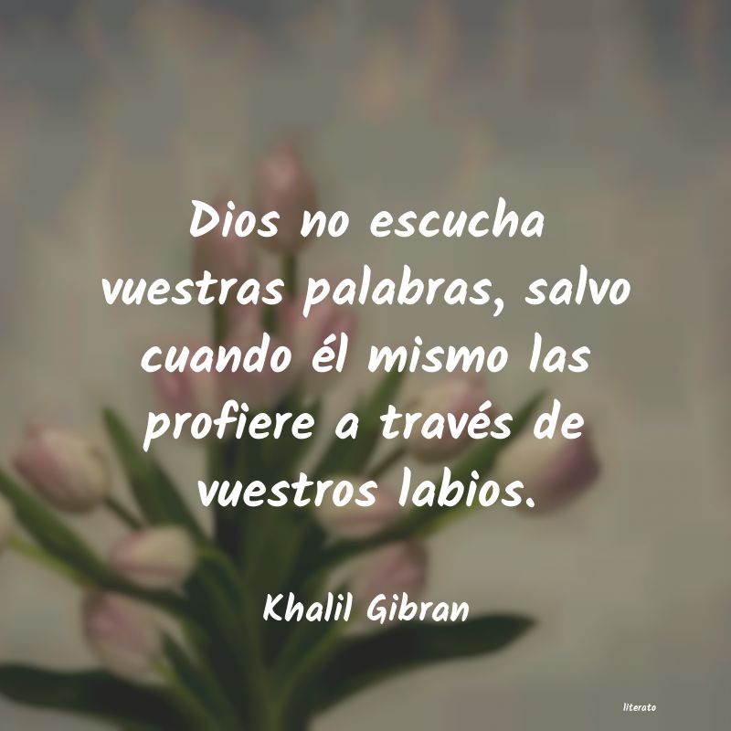 Frases de Khalil Gibran