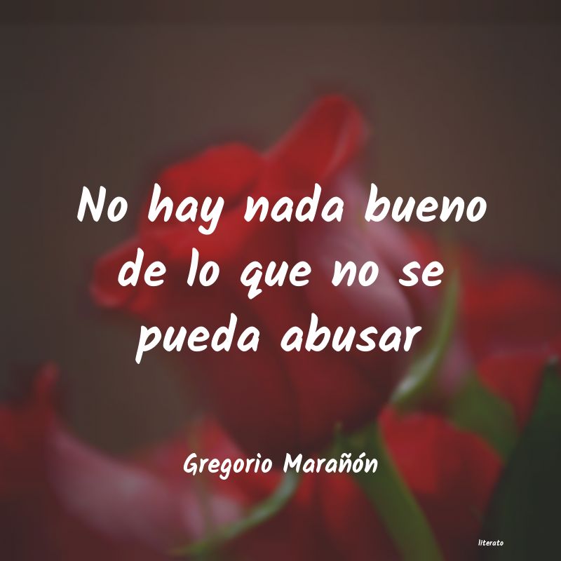 Frases de Gregorio Marañón