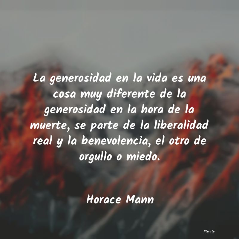 Frases de Horace Mann