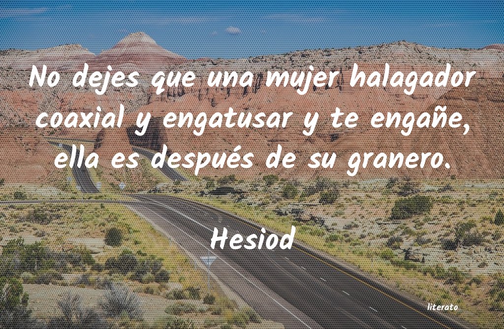 Frases de Hesiod