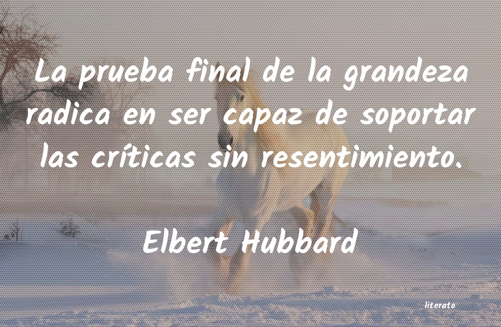 frases de Elbert Hubbard