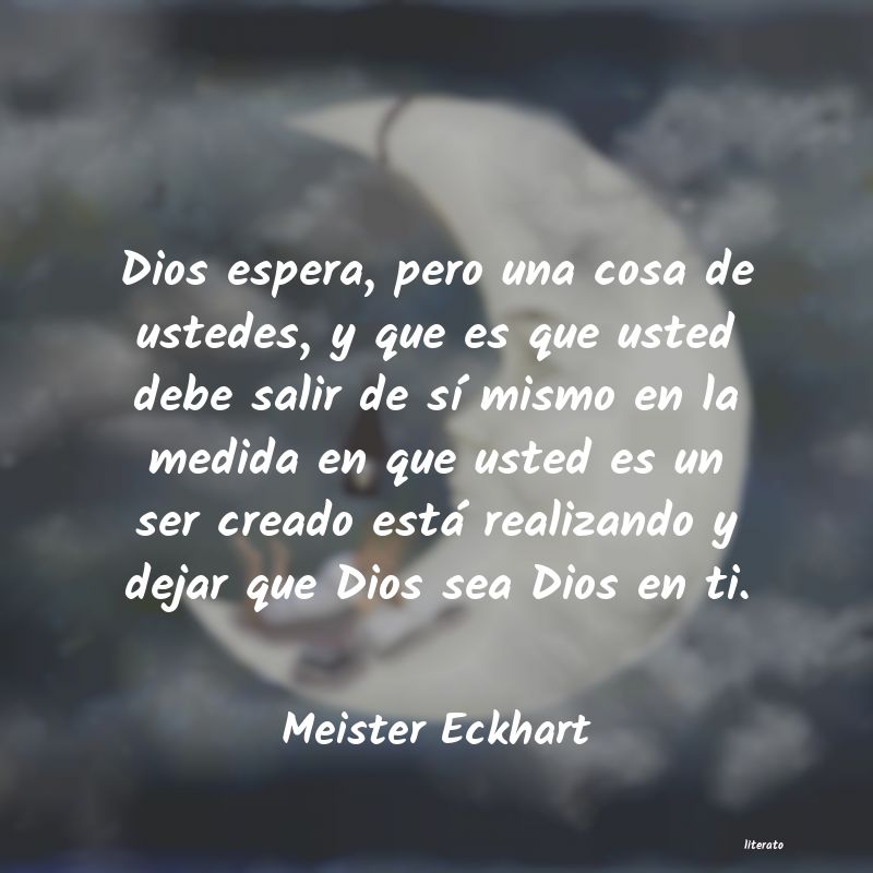 Frases de Meister Eckhart