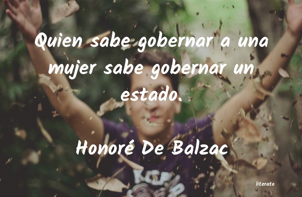 frases de Honoré De Balzac