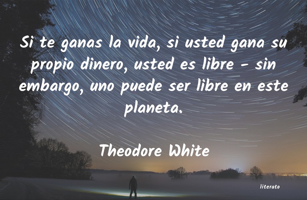 frases de Theodore White