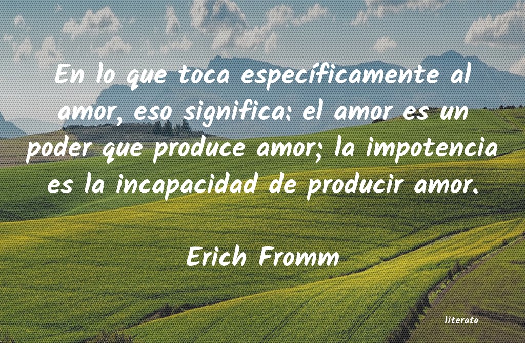 frases de Erich Fromm