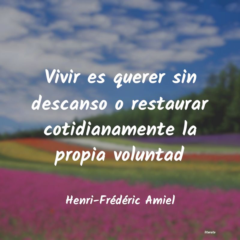 Frases de Henri-Frédéric Amiel