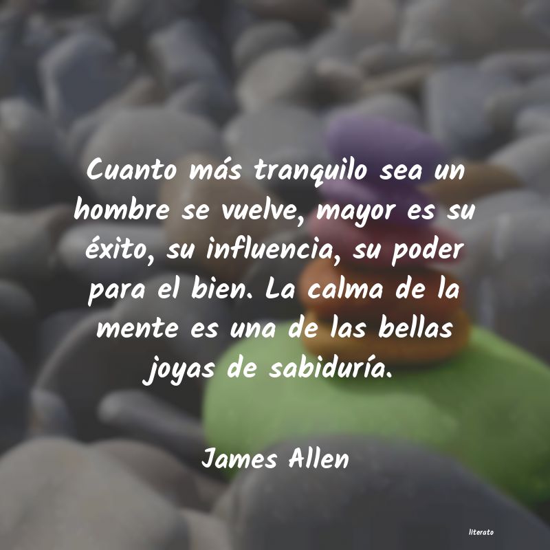 Frases de James Allen