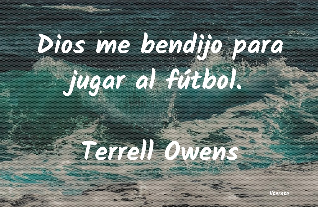 Frases de Terrell Owens