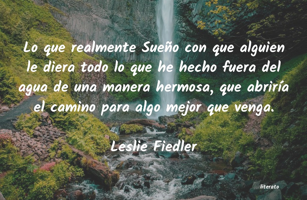 frases de Leslie Fiedler