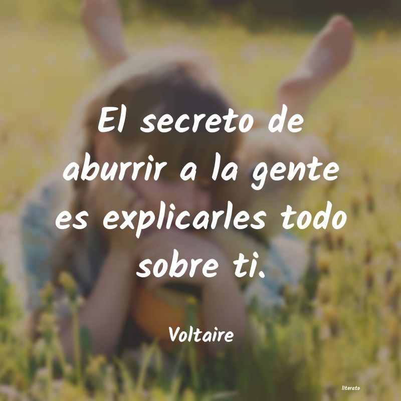 frases de Voltaire