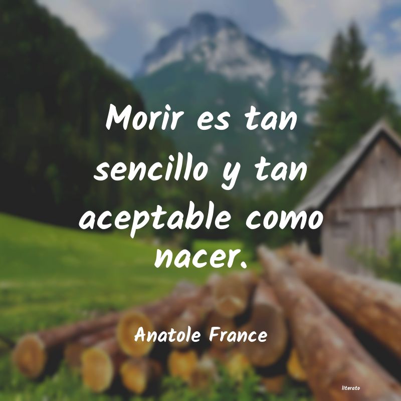 Frases de Anatole France