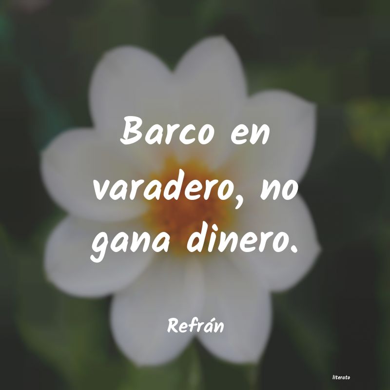 Frases de Refrán