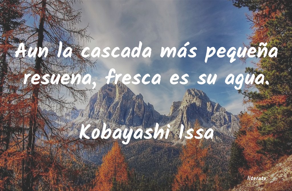 frases de Kobayashi Issa