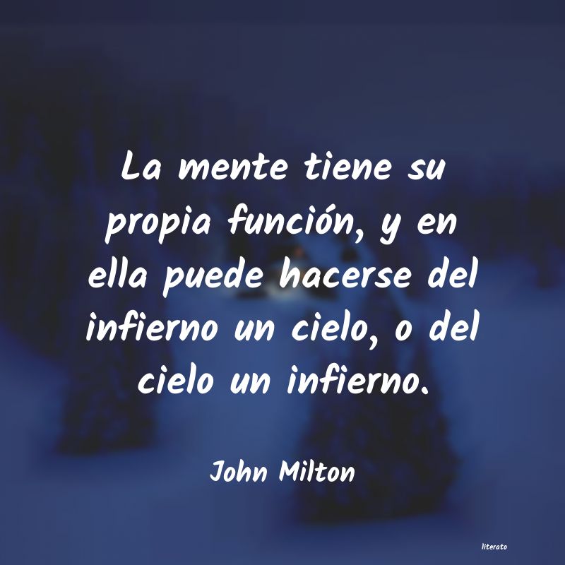frases de John Milton