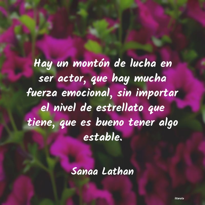 Frases de Sanaa Lathan