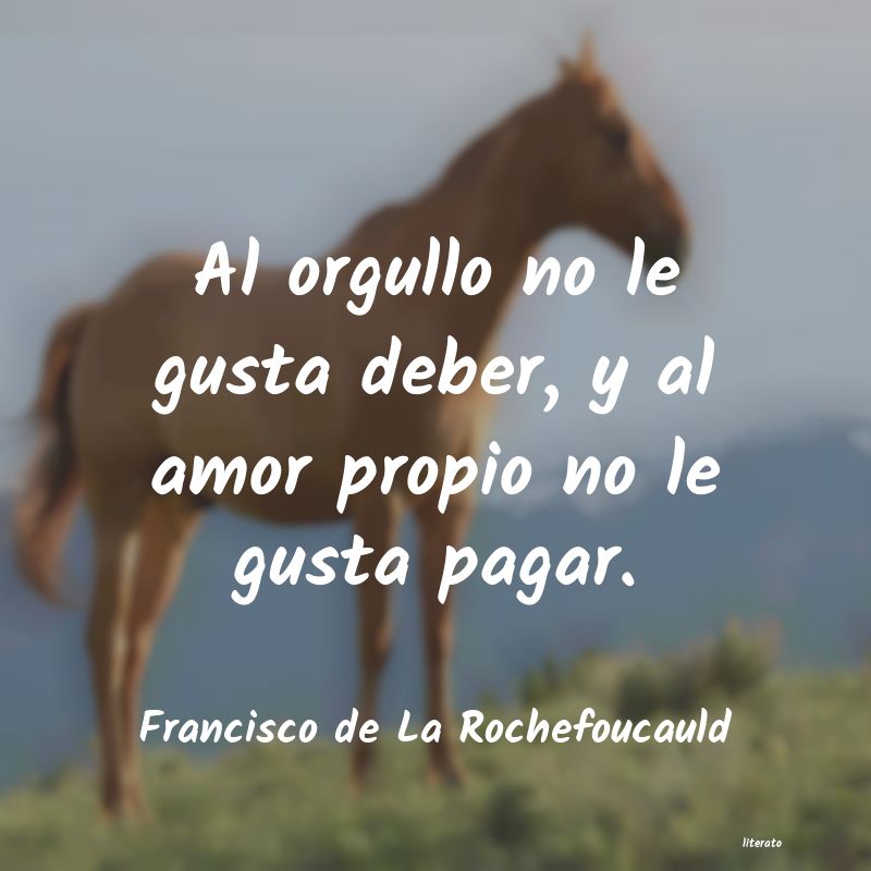 Frases de orgullo propio - Literato