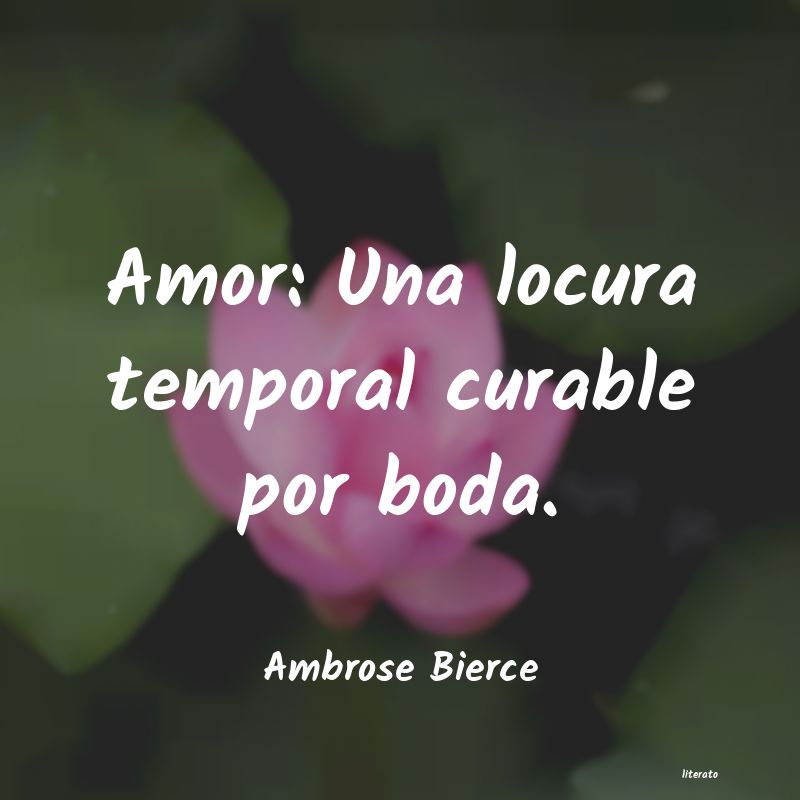 frases de Ambrose Bierce