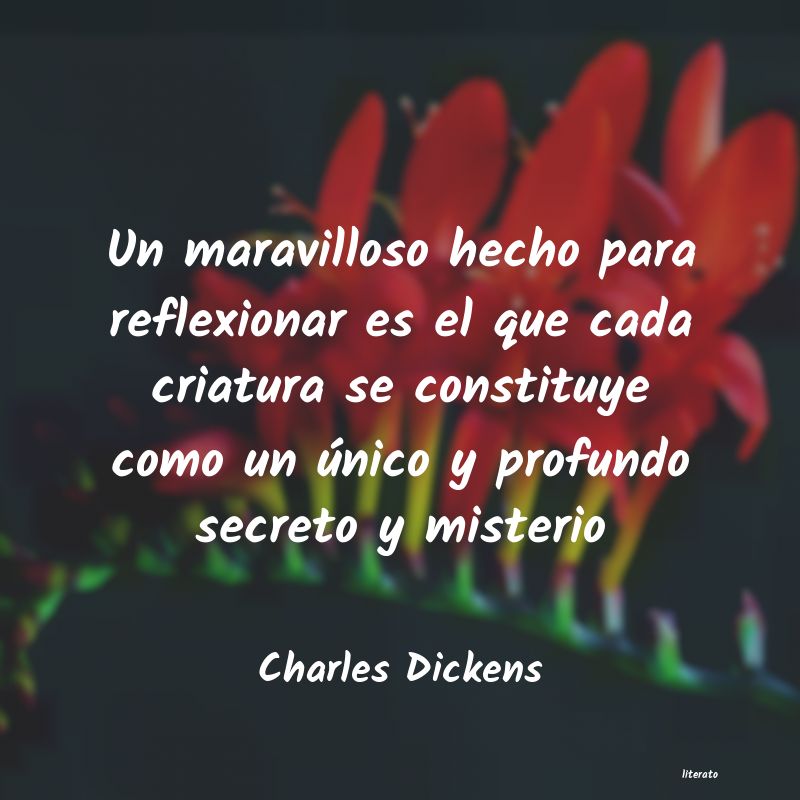 frases de Charles Dickens