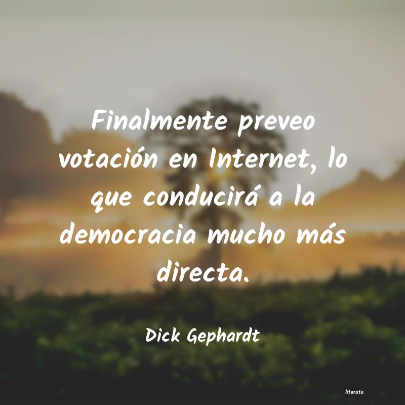 Frases de Dick Gephardt