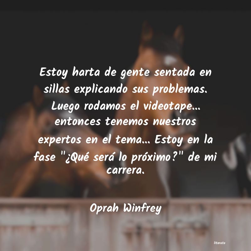 Frases de Oprah Winfrey