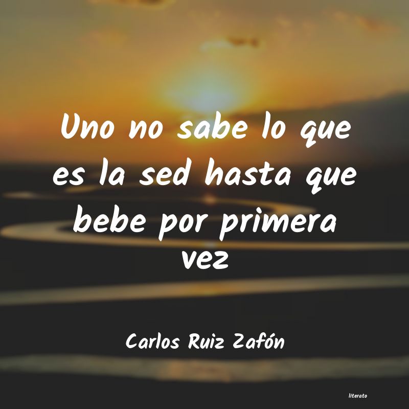 frases de Carlos Ruiz Zafón