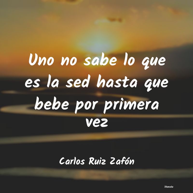 Frases de Carlos Ruiz Zafón