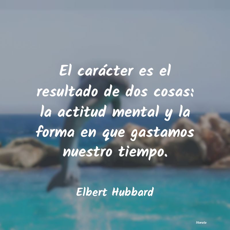 Frases de Elbert Hubbard