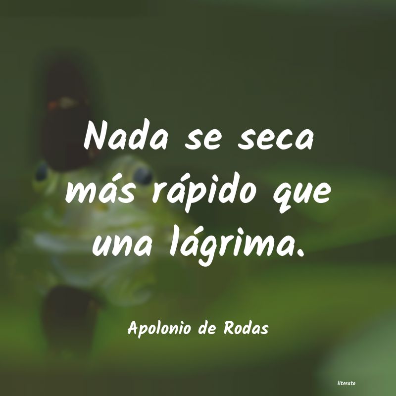 frases de Apolonio de Rodas