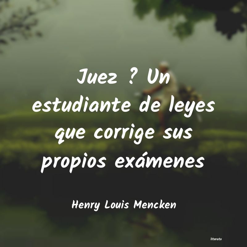 frases de Henry Louis Mencken