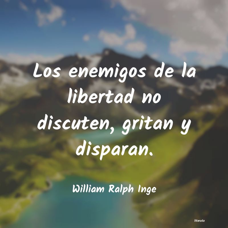 Frases de William Ralph Inge