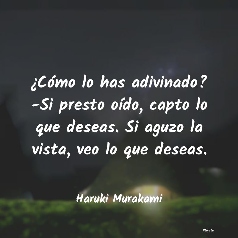 frases de Haruki Murakami