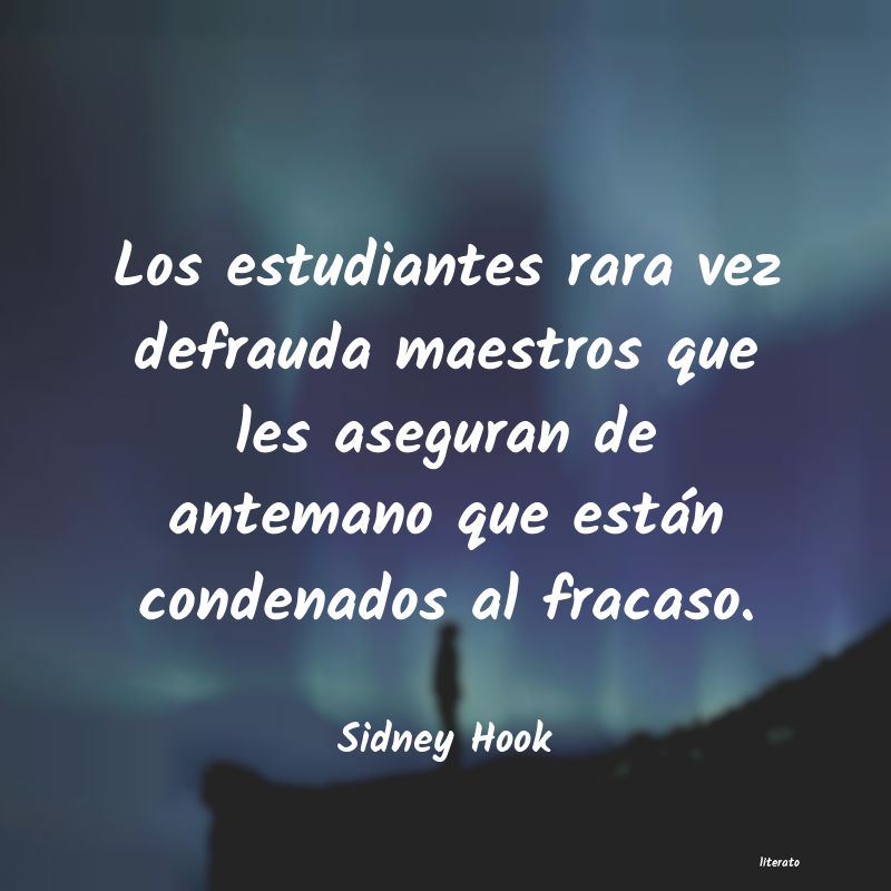 Frases de Sidney Hook