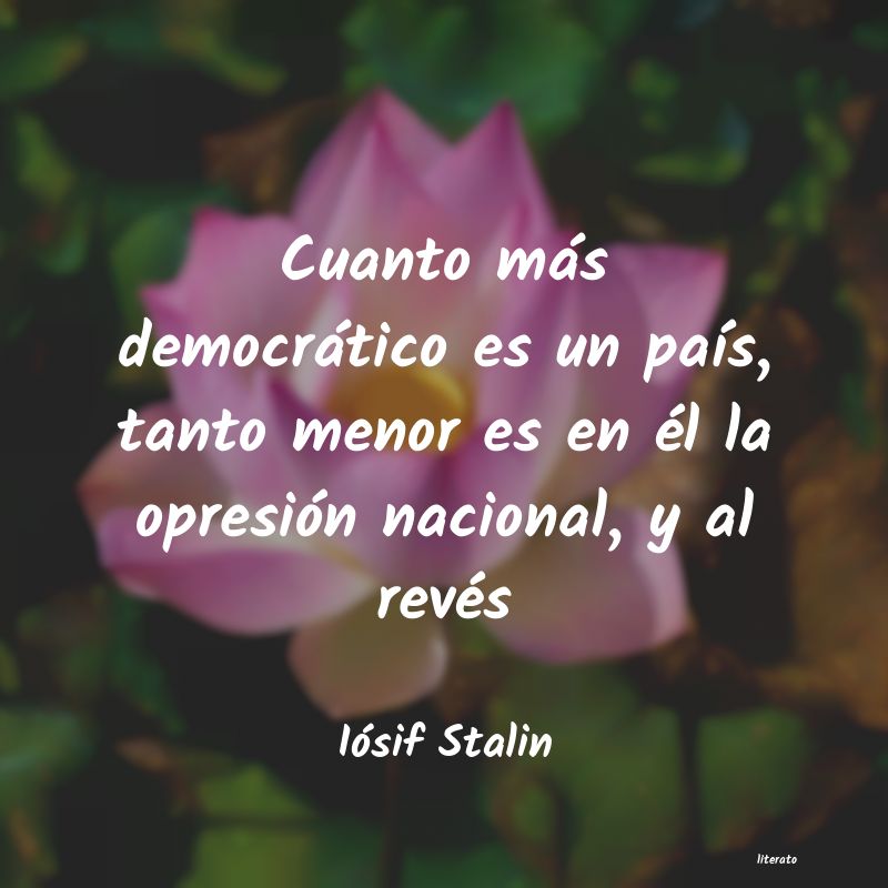 Frases de Iósif Stalin