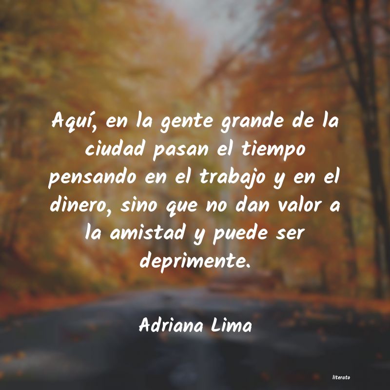 frases de Adriana Lima