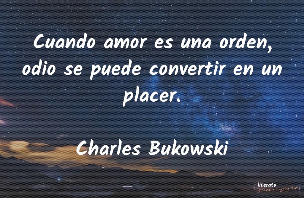 frases de Charles Bukowski
