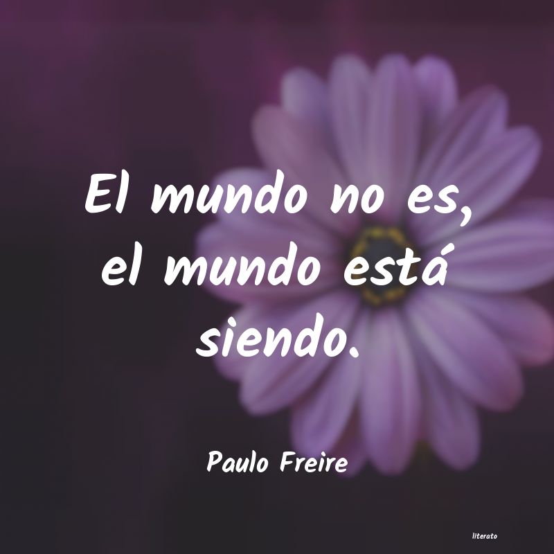 frases de Paulo Freire