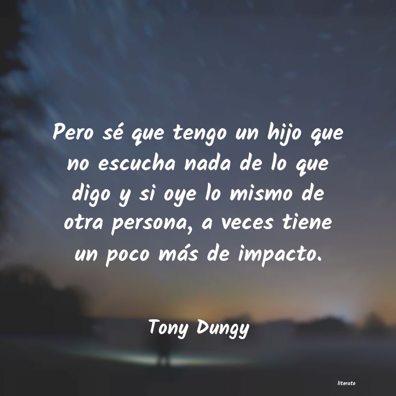 Frases de Tony Dungy