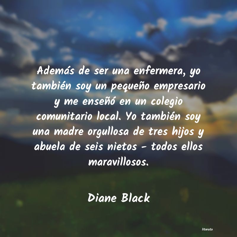 Frases de Diane Black