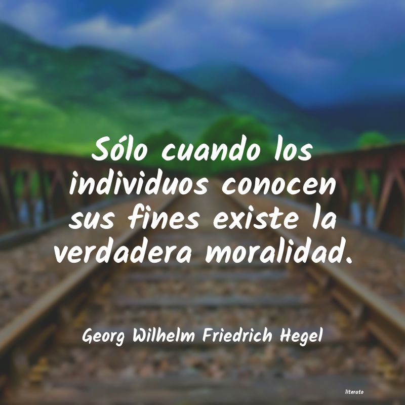 frases de Georg Wilhelm Friedrich Hegel