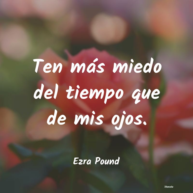 frases de Ezra Pound