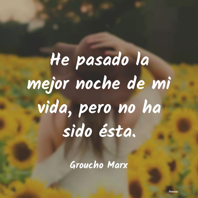 Frases de Groucho Marx