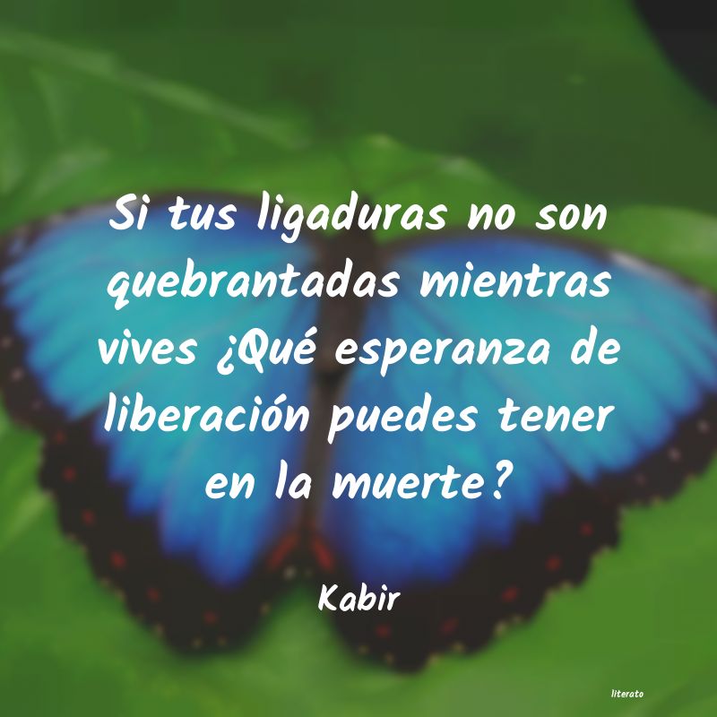 Frases de Kabir