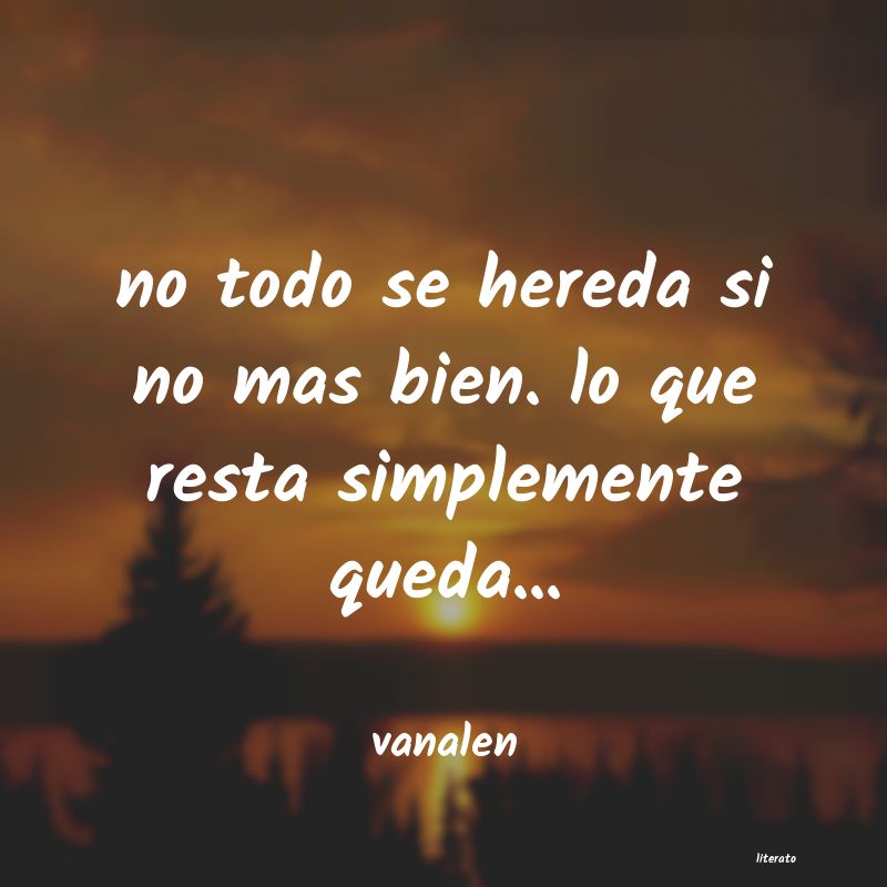 frases de vanalen