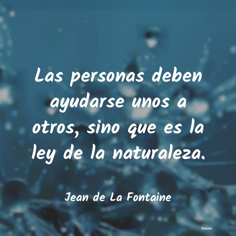 frases de Jean de La Fontaine