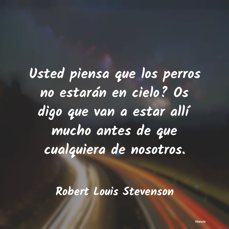 Frases de Robert Louis Stevenson