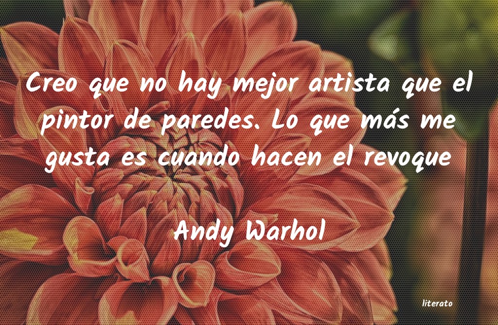 Frases de Andy Warhol