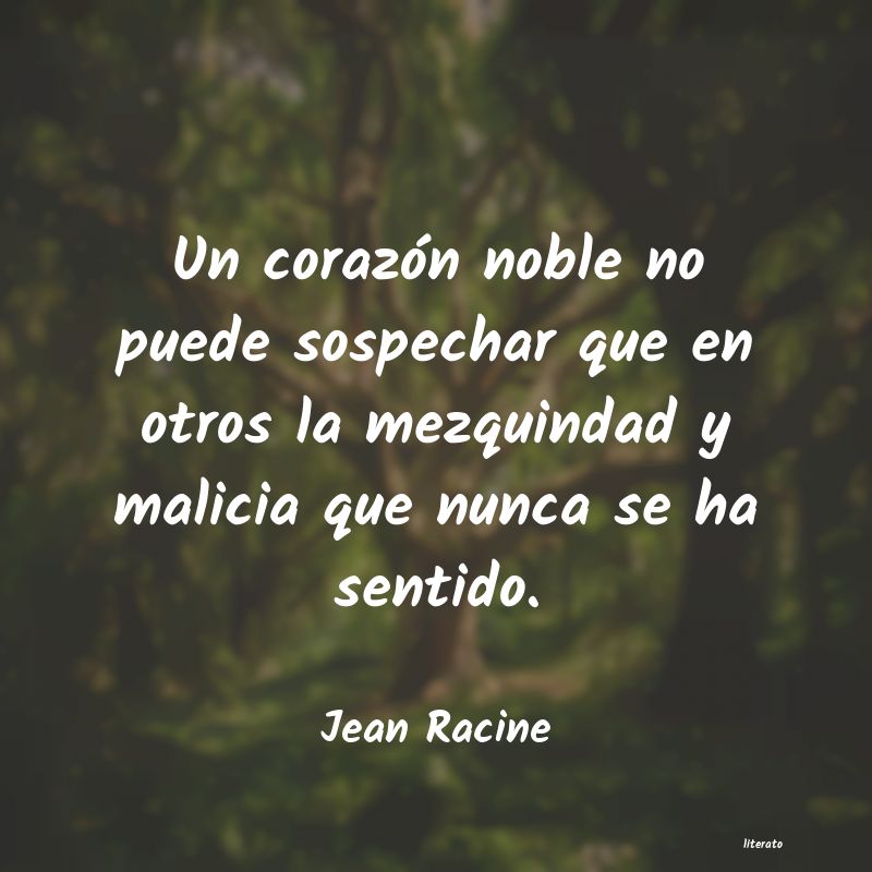 frases de Jean Racine