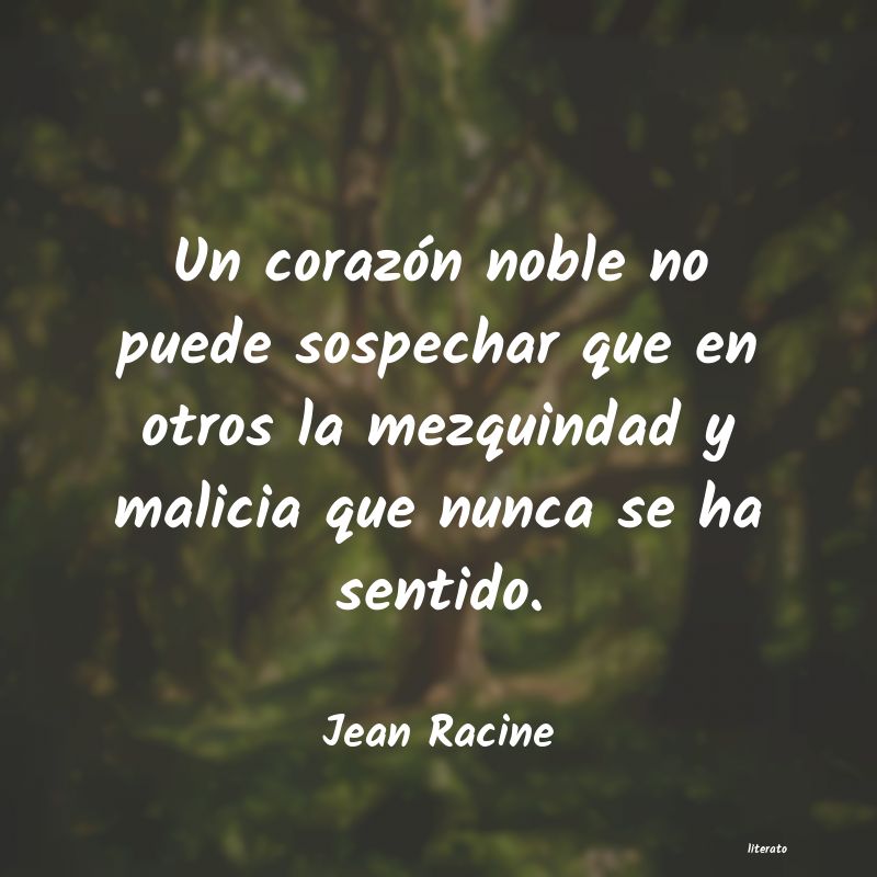 Frases de Jean Racine