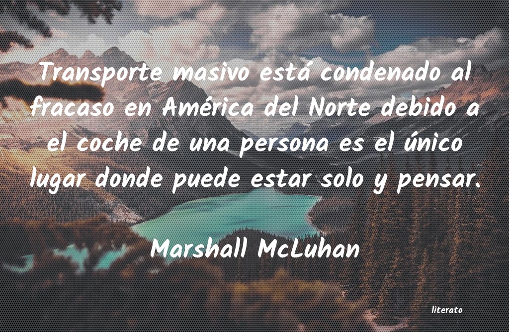 frases de Marshall McLuhan