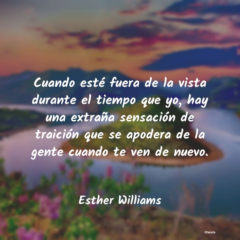 Frases de Esther Williams